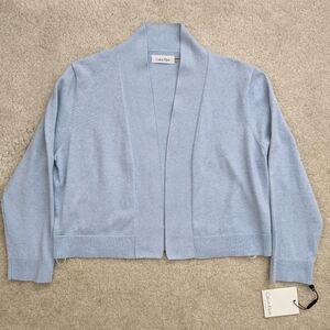 NWT Calvin Klein cardigan sweater large